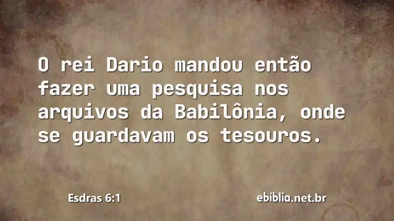 Esdras 6:1