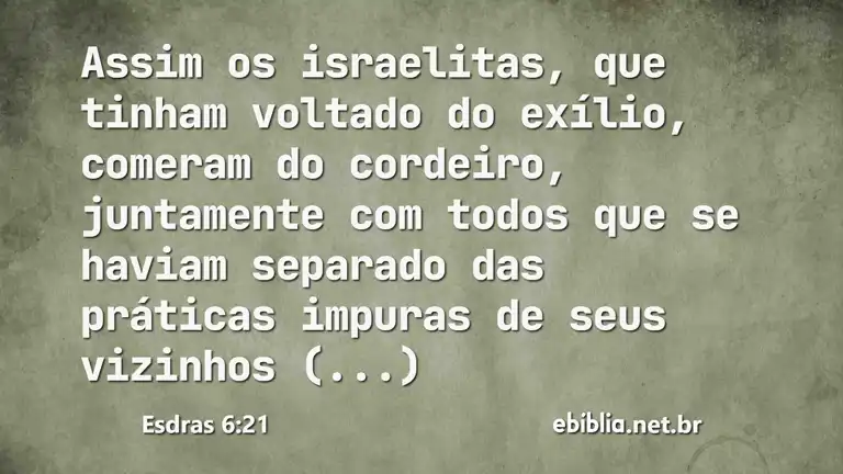 Esdras 6:21