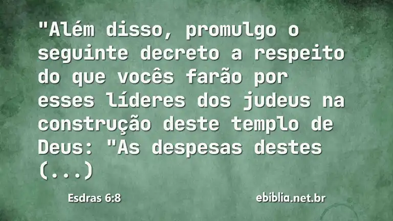 Esdras 6:8