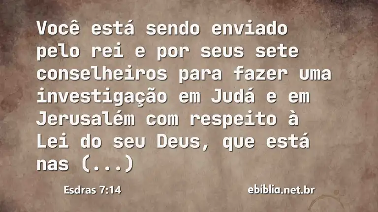 Esdras 7:14