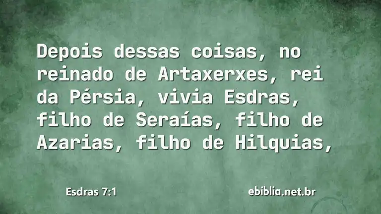 Esdras 7:1