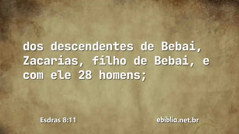 Esdras 8:11