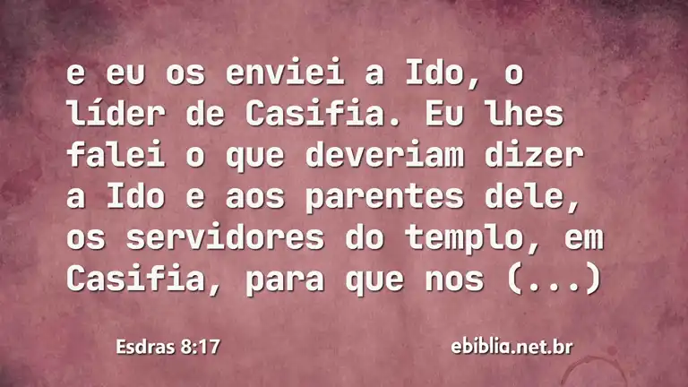 Esdras 8:17