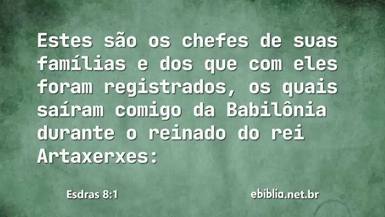 Esdras 8:1