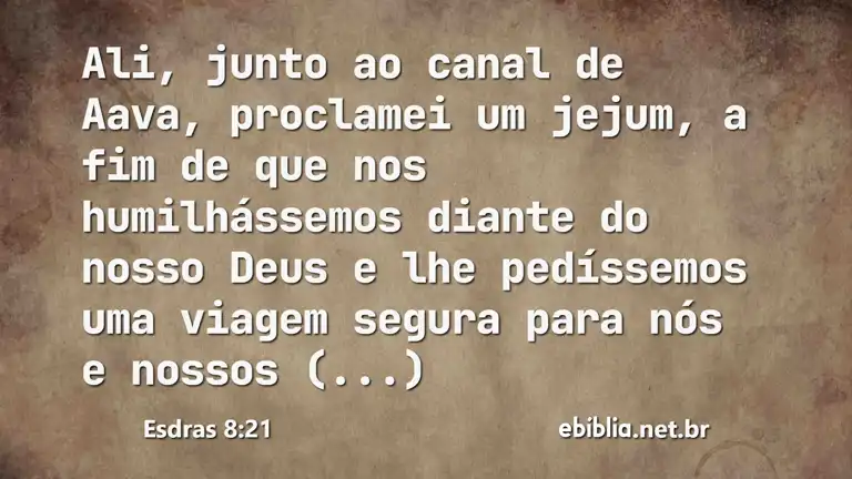 Esdras 8:21