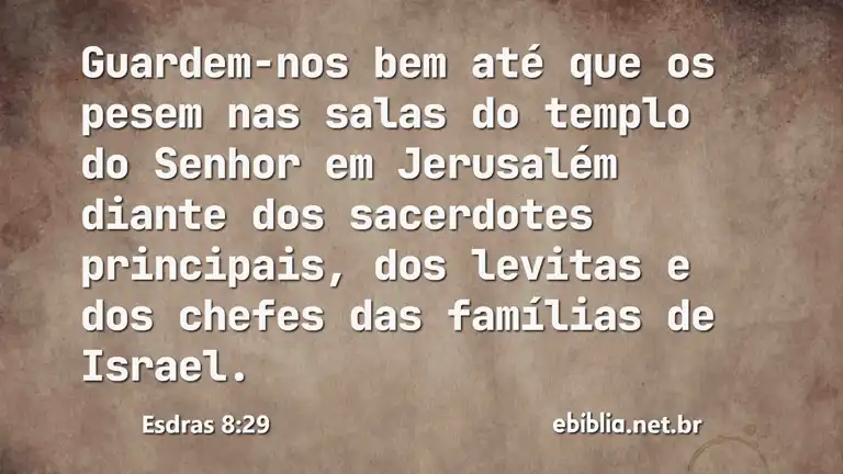 Esdras 8:29