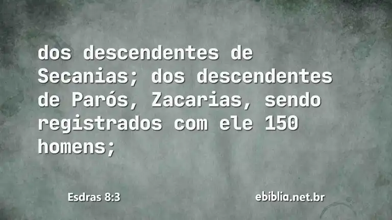 Esdras 8:3