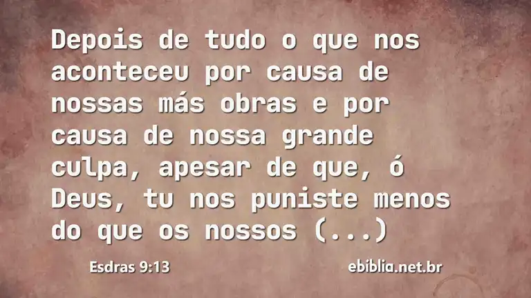 Esdras 9:13