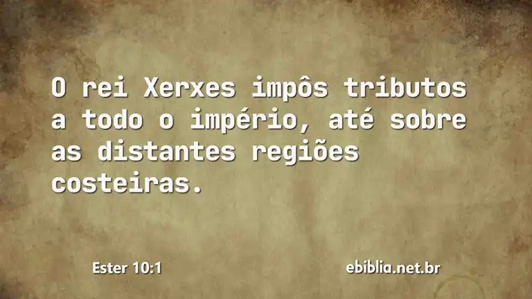 Ester 10:1