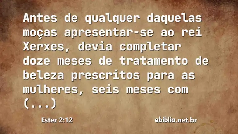 Ester 2:12