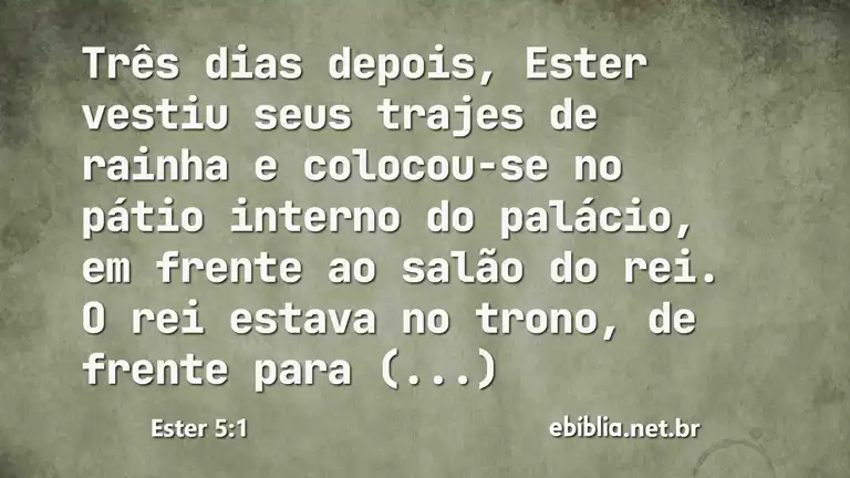 Ester 5:1