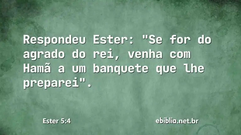 Ester 5:4