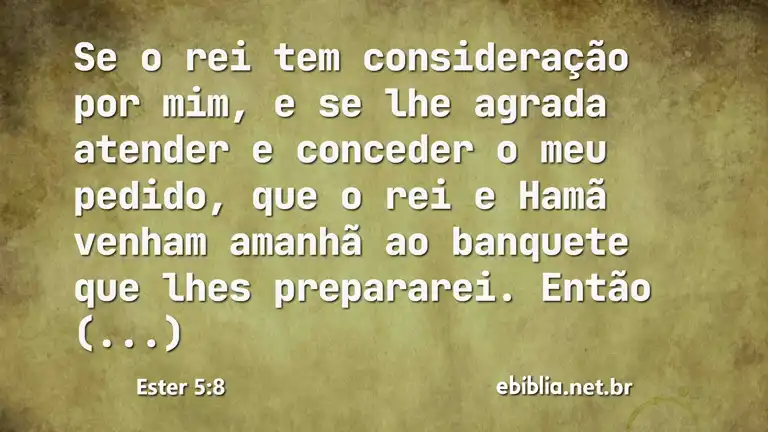 Ester 5:8