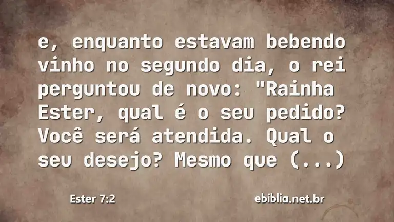 Ester 7:2