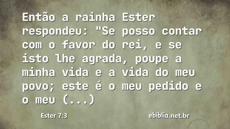 Ester 7:3