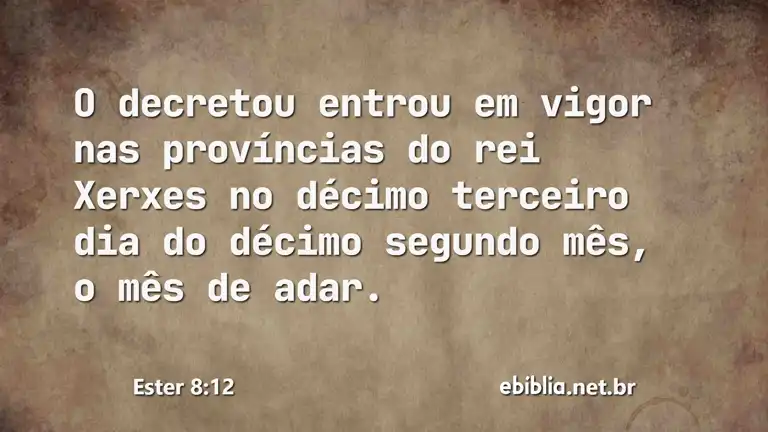 Ester 8:12