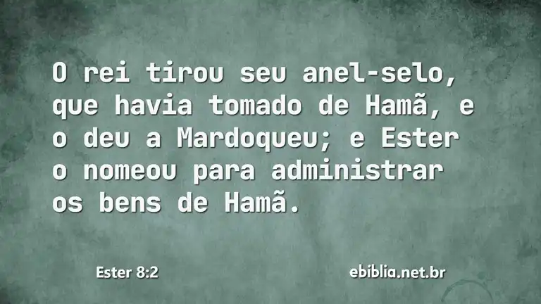 Ester 8:2