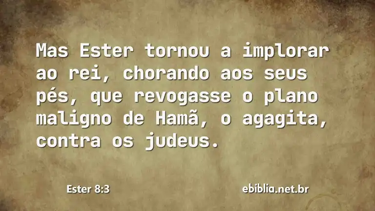 Ester 8:3