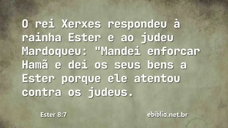 Ester 8:7