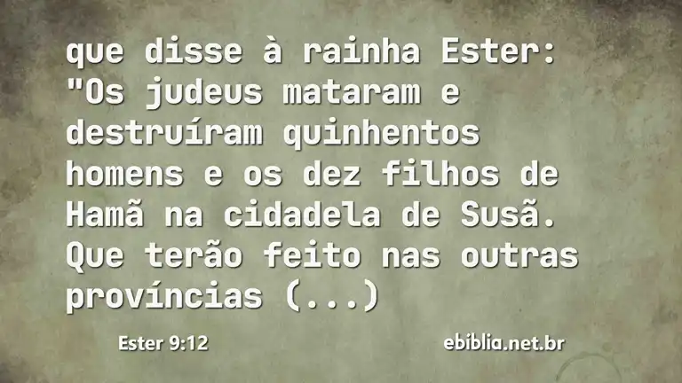 Ester 9:12