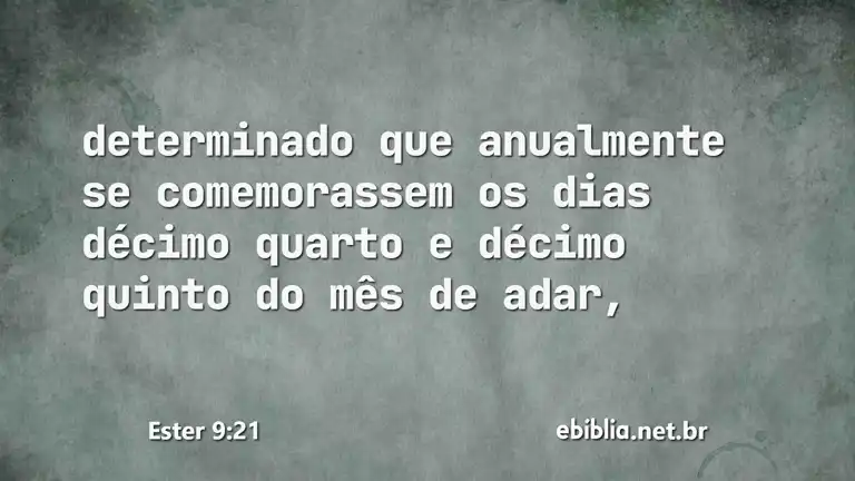 Ester 9:21