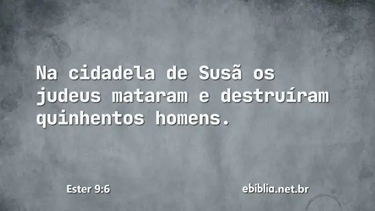 Ester 9:6