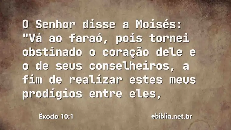 Êxodo 10:1