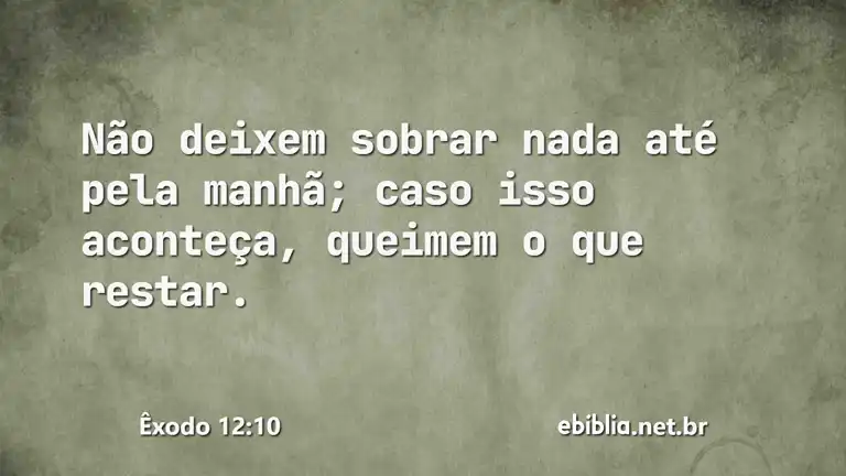 Êxodo 12:10