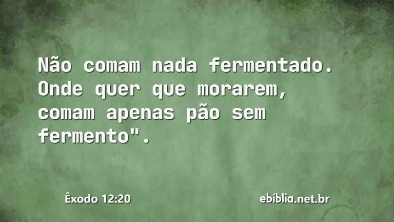 Êxodo 12:20