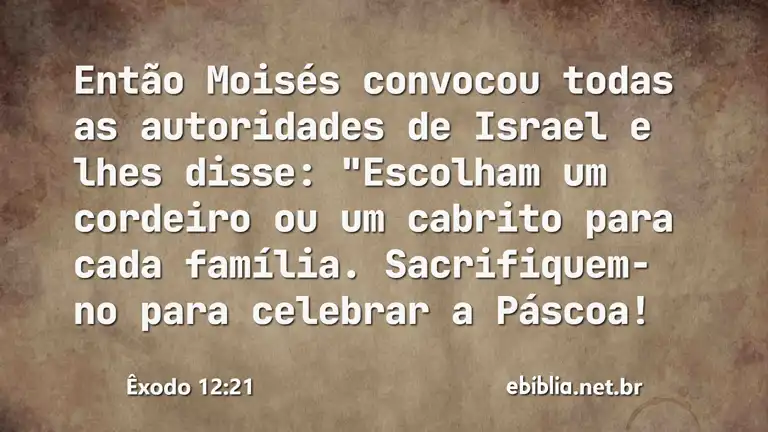 Êxodo 12:21