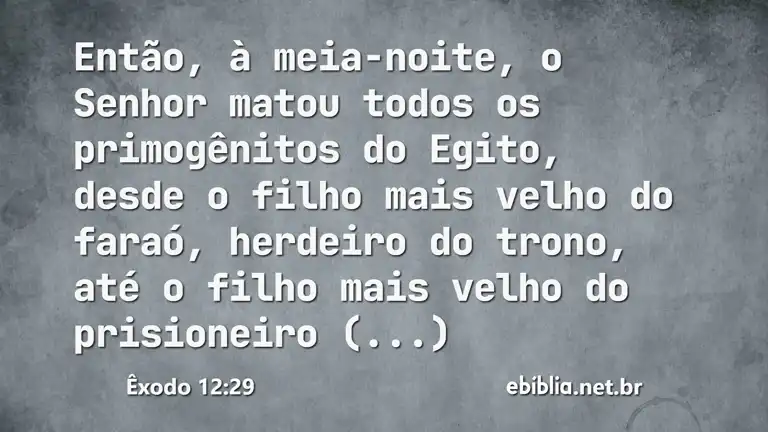 Êxodo 12:29