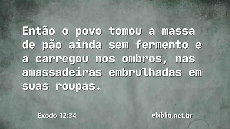 Êxodo 12:34