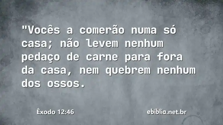 Êxodo 12:46