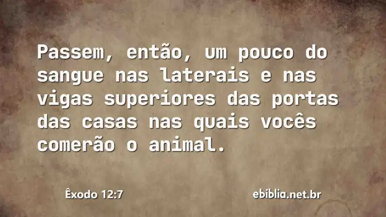 Êxodo 12:7