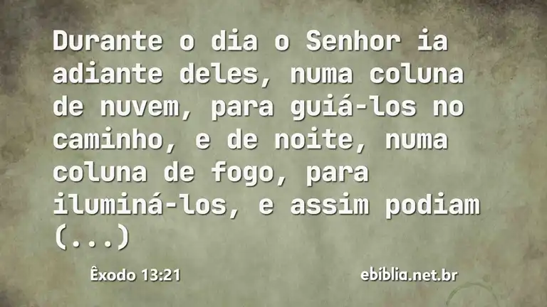 Êxodo 13:21