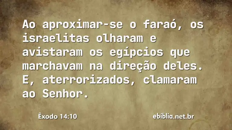 Êxodo 14:10