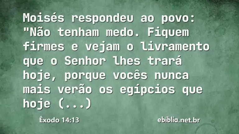 Êxodo 14:13