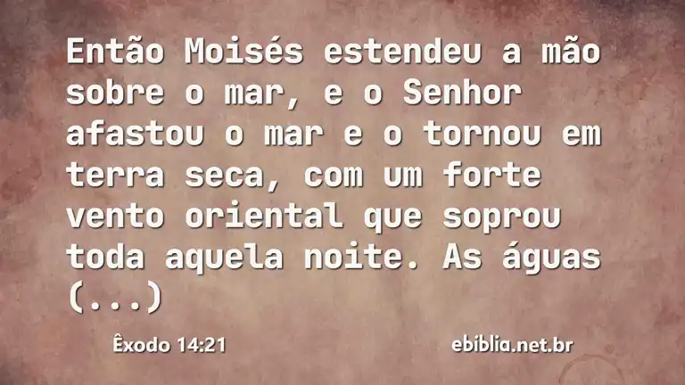 Êxodo 14:21