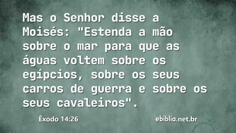 Êxodo 14:26