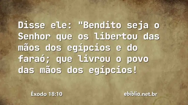 Êxodo 18:10