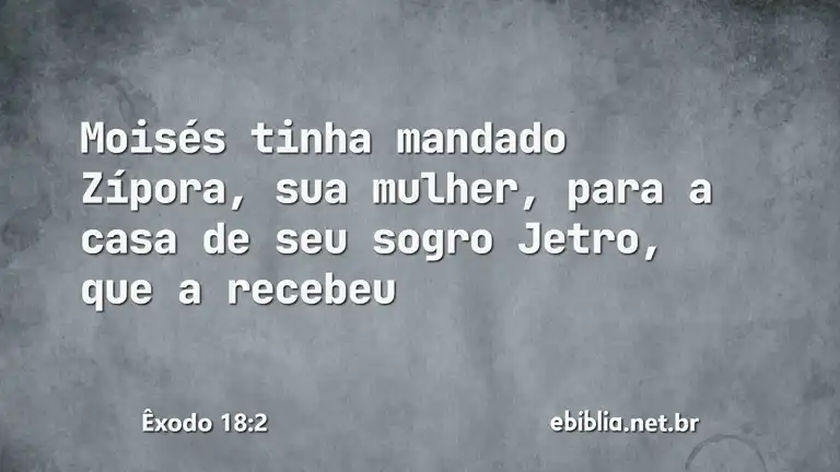 Êxodo 18:2