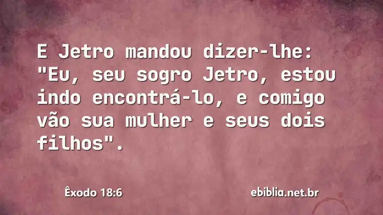 Êxodo 18:6