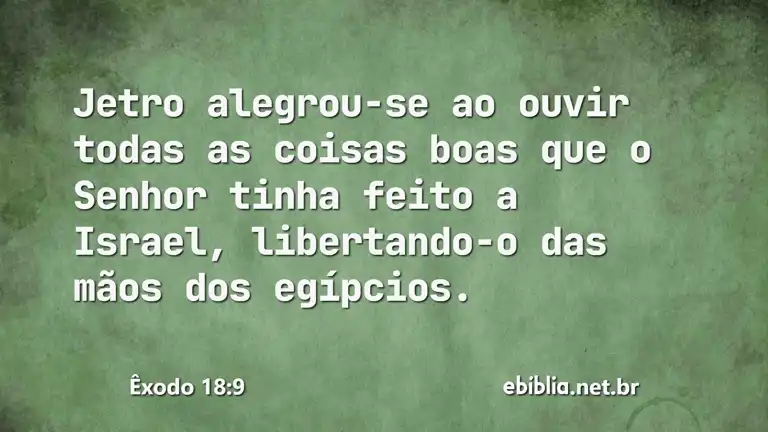 Êxodo 18:9