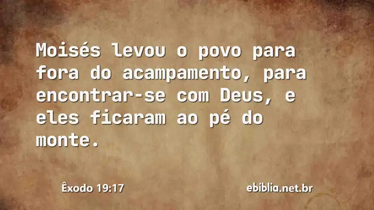 Êxodo 19:17