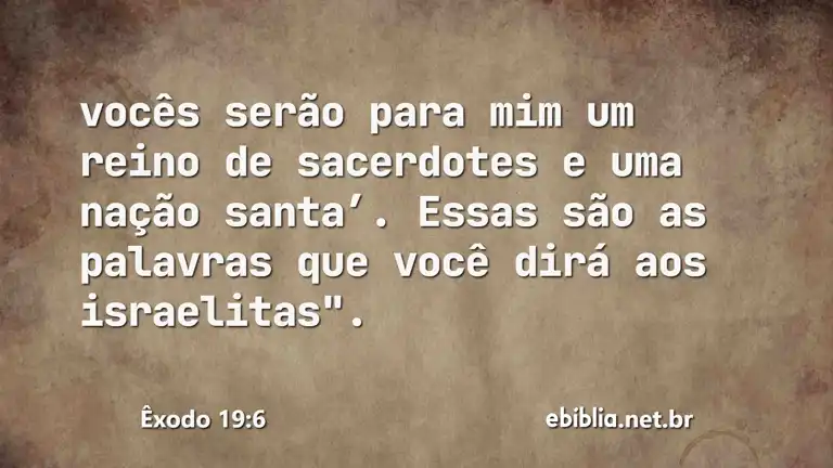 Êxodo 19:6