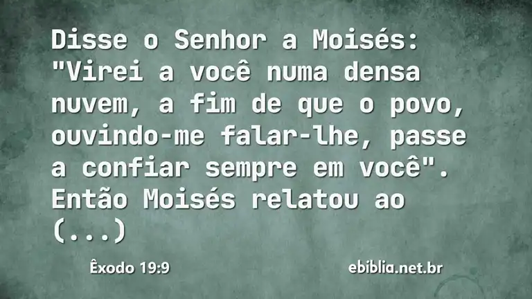 Êxodo 19:9