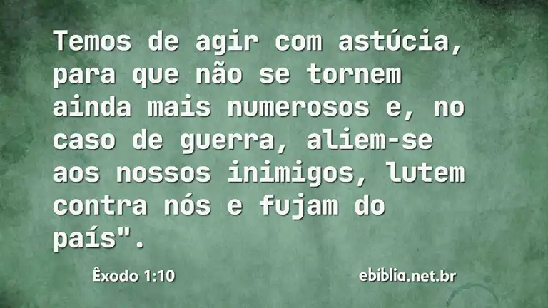 Êxodo 1:10