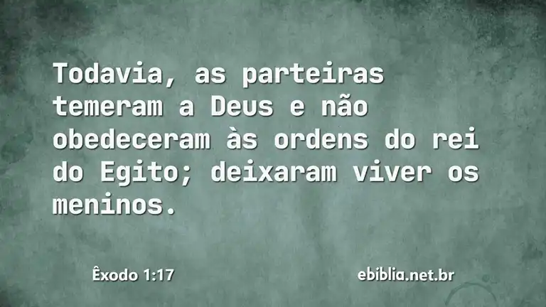 Êxodo 1:17