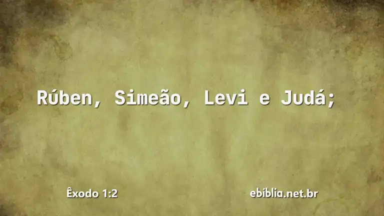 Êxodo 1:2