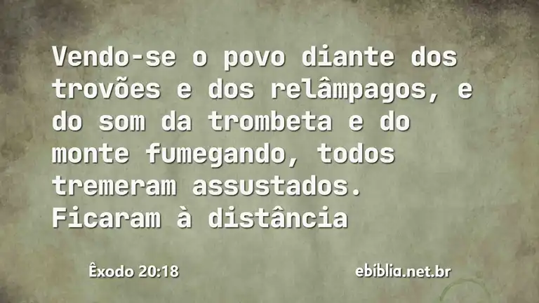 Êxodo 20:18